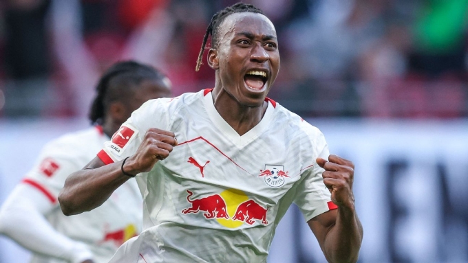 Liverpool have outlined Yan Diomande as a replacement for forward Mohamed Salah. Ronny HARTMANN / AFP via Getty Images