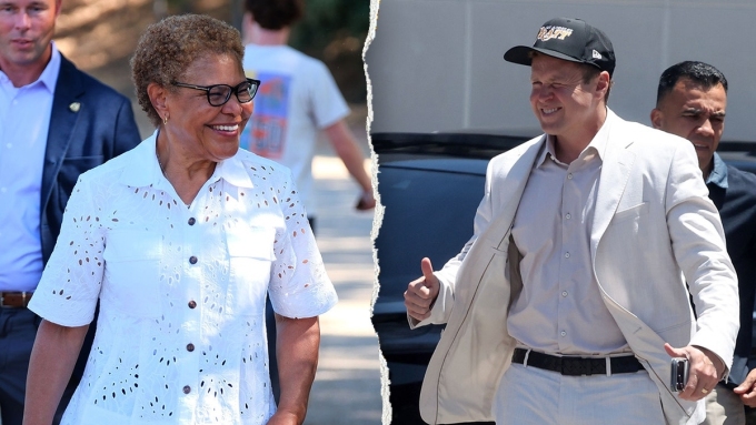 Candidates spent the weekend making their final appeals to voters ahead of Los Angeles’ mayoral primary election. (Louise Barnsley for Fox News Digital)