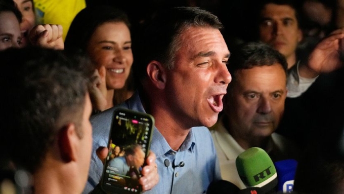 Photograph: AP Photo/Eraldo Peres