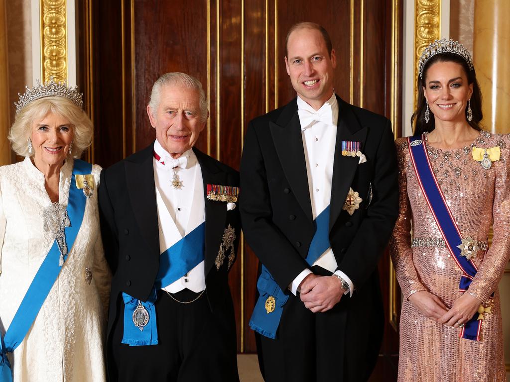 The monarchy has been grappling with both Charles and Kate’s cancer diagnoses. Picture: Chris Jackson/Getty Images For Buckingham Palace