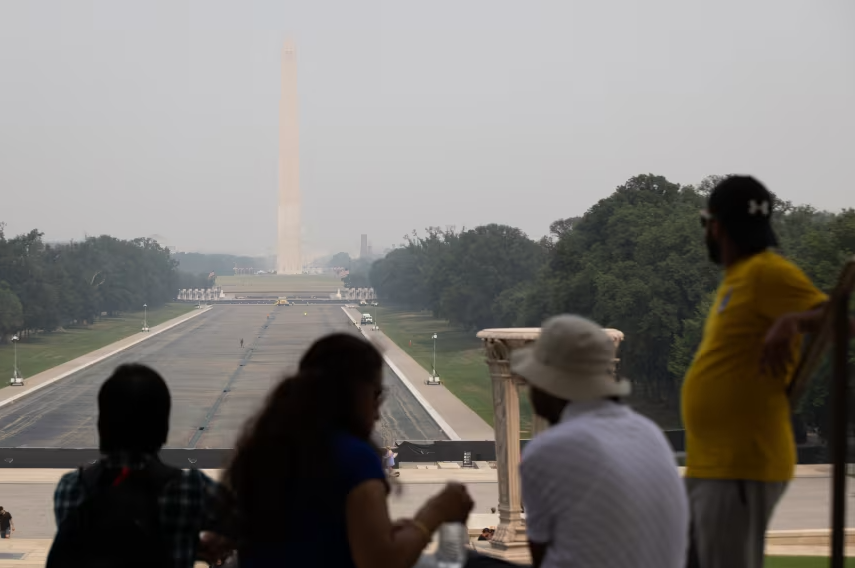 Wildfire smoke disrupts lives, events across the US on final weekend of World Cup