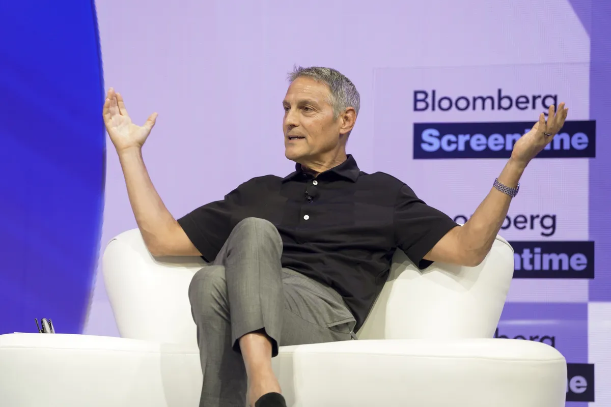 Ari Emanuel during the Bloomberg Screentime event in Los Angeles on Oct. 11, 2023. Photographer: Kyle Grillot/Bloomberg