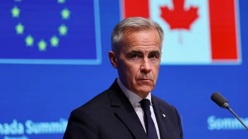 Europe and Canada are 'strong, even stronger together', Carney tells European Parliament