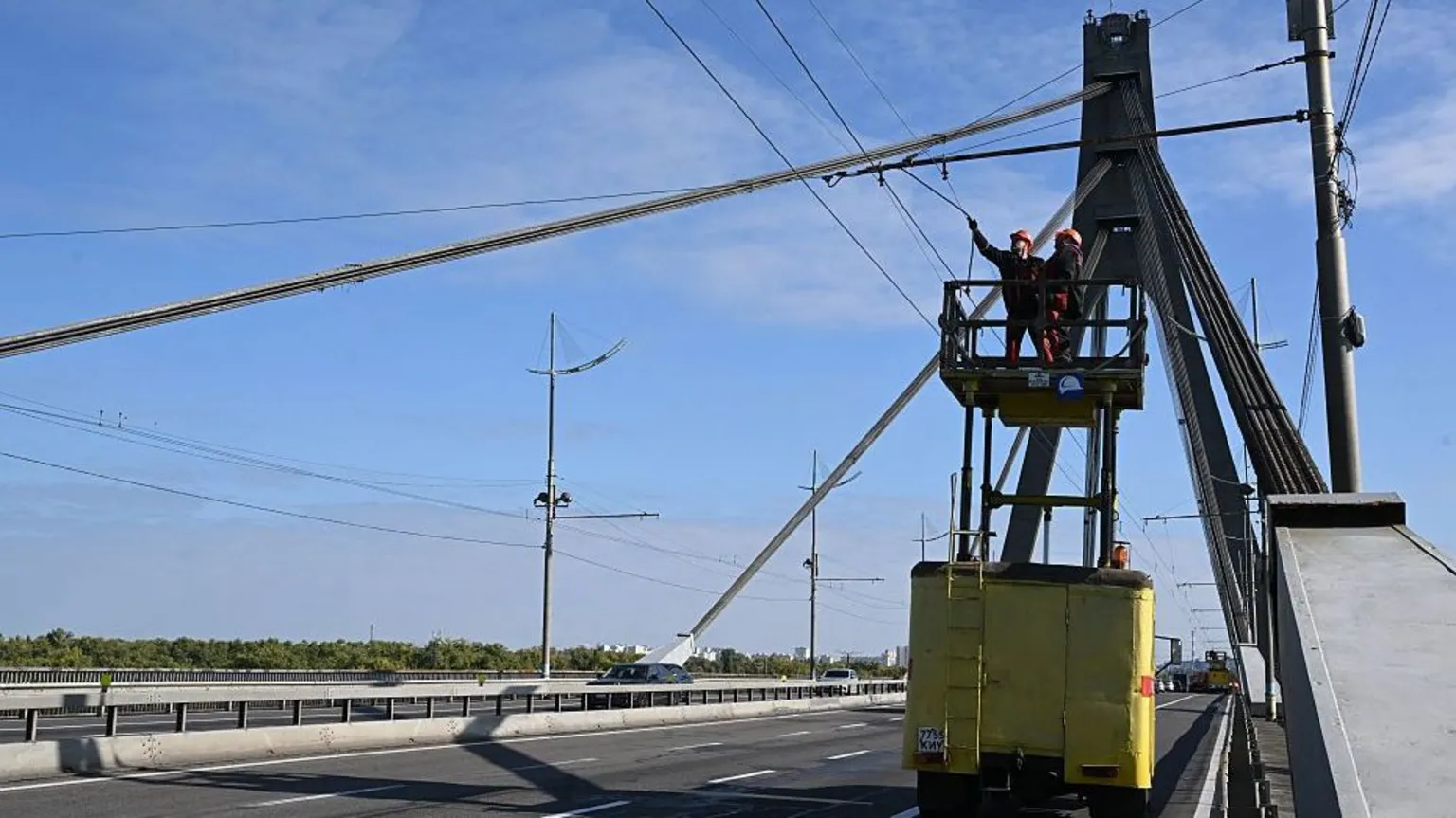 Russia hits second major bridge in Ukraine's capital Kyiv