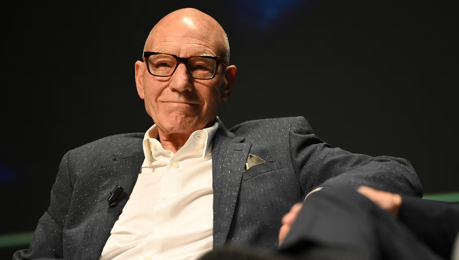 Patrick Stewart, legend of sci-fi and the stage, in 2022. Eamonn M. McCormack/Getty Images