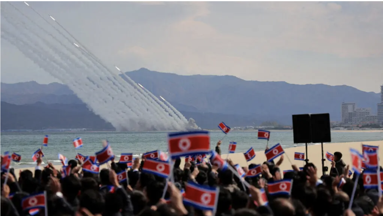 North Korea tests attack drones as Kim calls for 'absolute superiority'