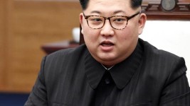 orth Korean dictator Kim Jong-un. Pic: APSource:AP