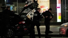 French police at the scene of the attack in Paris. Photo: 12 May 2018Image copyrightAFP Image caption French police have sealed off the area in Paris' 2nd district