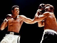 14th November,1966, Houston, Texas, Action f-rom the bout between Cassius Clay and Cleveland Williams, Clay won by knock-out in the third round to retain his World Heavyweight title (Photo by Rolls Press/Popperfoto/Getty Images)