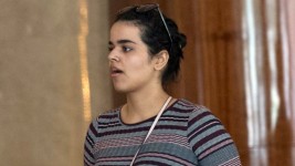 Rahaf Mohammed al-Qunun, an 18-year old Saudi woman who fled alleged abuse from her family to seek asylum, is headed to Canada. (Sakchai Lalit/Associated Press)