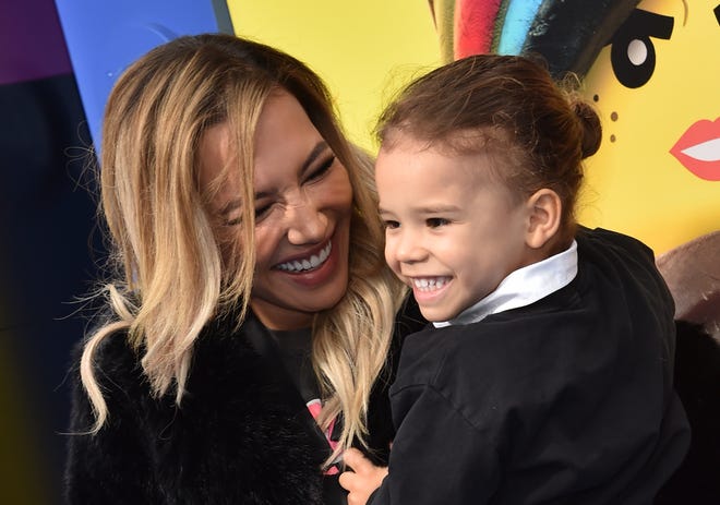 Naya Rivera, left, and Josey Dorsey attend the premiere of "The Lego Movie 2: The Second Part" on Feb. 2, 2019, in Westwood, California. CHRIS DELMAS, AFP Via Getty Images