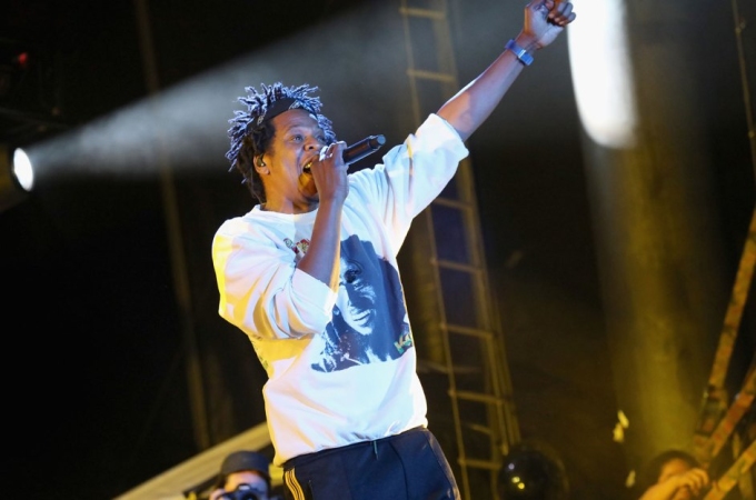 Jay-Z performs onstage at SOMETHING IN THE WATER - Day 2 on April 27, 2019 in Virginia Beach City. BRIAN ACH/GI FOR SOMETHING IN THE WATER