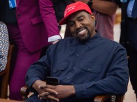 Kanye West speaks during his meeting with US President Donald Trump in the Oval Office of the White House in Washington, DC, on October 11, 2018. Picture: AFP