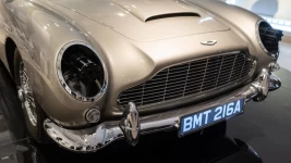 Luxury car brand Aston Martin was beloved by fictional British spy James Bond © Niklas HALLE'N / AFP