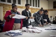 Counting began as soon as voting ended