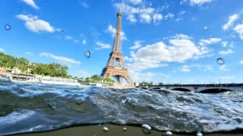 Will the Seine river be swimmable in time for the Paris Olympics? Not even organisers have the answer to that yet. Picture taken on June 23, 2024. © Pawel Kopczynski, Reuters