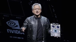 Nvidia CEO Jensen Huang in Taipei, Taiwan, on June 2. Chiang Ying-ying/AP