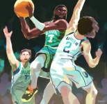 Boston presented an ideal of basketball in action—hoops as jazz, or as democracy.Illustration by Sam Bosma