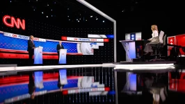 Former President Donald Trump and President Joe Biden debate at CNN's Atlanta studios on June 27, 2024. Will Lanzoni/CNN