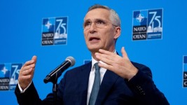 FILE PHOTO: NATO Secretary General Jens Stoltenberg. ©  Andrew Harnik / Getty Images