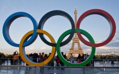 The Olympic opening ceremony, to be held on the Seine, presents security challenges to the French government - Michel Euler/AP