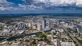 Economic development and residential construction have been booming in fast-growing Tampa, Florida. Joe Sohm/Visions of America/Universal Images Group/Getty Images