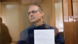 FILE PHOTO: Paul Whelan, charged with espionage, arrives for his trial at a court in Moscow, Russia on September 17, 2019. ©  Sefa Karacan / Anadolu Agency via Getty Images