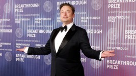 Elon Musk at the Academy Museum of Motion Pictures on April 13, 2024, in Los Angeles, California ©  Taylor Hill/Getty Images