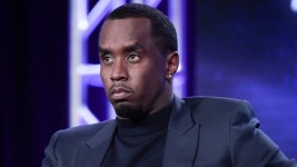 Sean Combs participates in "The Four" panel during the FOX Television Critics Association Winter Press Tour in Pasadena, California, on January 4, 2018. Richard Shotwell/Invision/AP