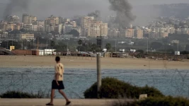 Dans le sud du Liban, samedi 16 novembre 2024. (Mohammed Zaatari/Ap/SIPA)