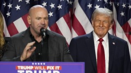 UFC President Dana White spoke at Republican Headquarters and praised Donald Trump’s performance.