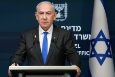 Israeli Prime Minister Benjamin Netanyahu is the subject of an ICC arrest warrant over the war in Gaza. Photo: ohad zwigenberg/Agence France-Presse/Getty Images