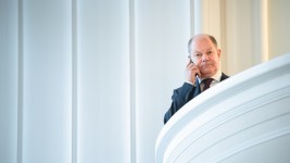 FILE PHOTO: Olaf Scholz. ©  Gregor Fischer / picture alliance via Getty Images