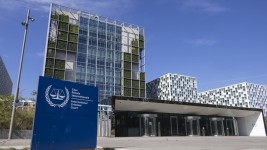 The International Criminal Court in in The Hague, Netherlands. © Getty Images / Nicolas Economou