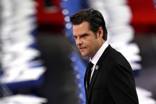 Then-Rep. Matt Gaetz attends the 2024 Republican National Convention at the Fiserv Forum in Milwaukee, Wisconsin, on July 16, 2024. Patrick T. FallonAFP/Getty Images/File