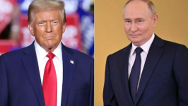 Selon le quotidien The Washington Post, Donald Trump a échangé avec le président russe Vladimir Poutine deux jours après avoir remporté la présidentielle américaine. © AFP