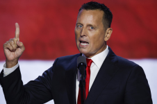 Former Acting Director of National Intelligence Ric Grenell speaks on stage on the third day of the Republican National Convention at the Fiserv Forum on July 17, 2024, in Milwaukee, Wisconsin. | Chip Somodevilla/Getty Images