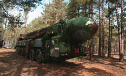 The alleged use of an ICBM comes after Ukraine used US- and UK-made missiles against targets in Russia. Photograph: AP