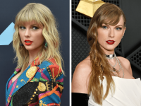 Celebrities such as Taylor Swift have popularized the wave of women growing out their natural hair or asking their hairstylists for a more low-maintenance hue. Photo: Aaron J. Thornton/Getty Images; Lester Cohen/Getty Images