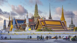 FILE PHOTO: Thailand, Bangkok City, What Phra Kaew and Gran Palace. ©  Dukas / Universal Images Group via Getty Images