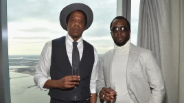 Jay-Z was accused of rape in a Sean "Diddy" Combs lawsuit. (Kevin Mazur)