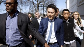 TikTok CEO Shou Zi Chew departs from the Russell Senate Office Building on March 14, 2024, in Washington, DC. Anna Moneymaker/Getty Images