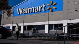 A Walmart store in Martinez, California, is photographed in November. Walmart and other companies are making changes to their DEI programs. But DEI isn't going away. It's just changing.  David Paul Morris/Bloomberg/Getty Images