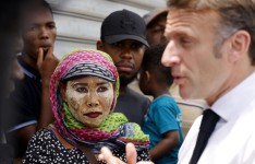 Photo: Ludovic Marin Agence France-Presse  En déplacement dans l’archipel français de l’océan Indien dévasté par le cyclone «Chido», le président français Emmanuel Macron s’est emporté jeudi soir au milieu d’une foule qui le prenait à partie.