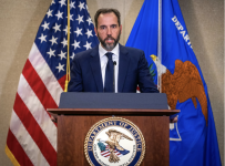 Special prosecutor Jack Smith addresses reporters on Aug. 1, 2023, after his grand jury issued more indictments of former president Donald Trump. (Bill O'Leary/The Washington Post)