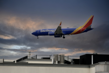 Southwest Airlines said in a statement that the pilot ‘has been removed from duty’. Photograph: Images-USA/Alamy