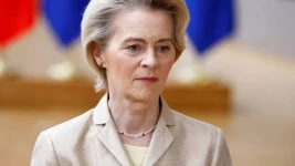 Ursula von der Leyen, présidente de la Commission européenne. (REUTERS/Stephanie Lecocq)