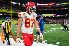 Kelce didn’t leave much of a mark in the Chiefs’ last two games. AP