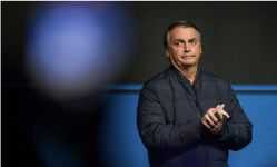 ‘I think it’s highly unlikely this process won’t end with Jair Bolsonaro in jail,’ said Cesar Calejon, author of several books about the rightwing populist. Photograph: Pedro H Tesch/Getty Images