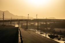 The border between Mexico and the United States in Ciudad Juárez last week.